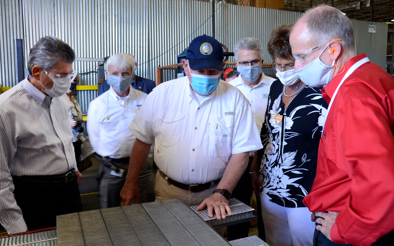 Brock facility tour